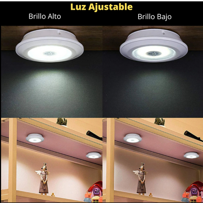 Set Luz Led - Control Remoto Inalámbrico - F